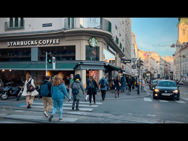 Vienna Walk at Wien Mitte, Landstrasse,  October 2022 | 4K HDR