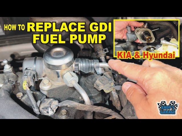 How To Replace GDI Fuel Pump - Kia & Hyundai (Andy’s Garage: Episode - 512)