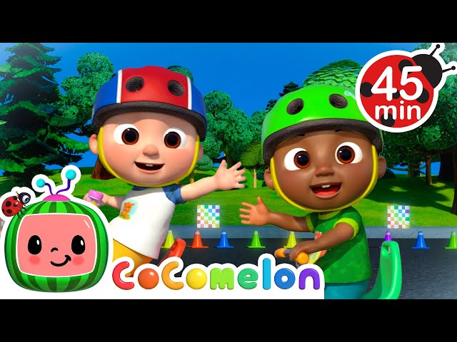 Cody And JJ's Great Bike Race! 🏁 | CoComelon - It's Cody Time | Nursery Rhymes for Babies