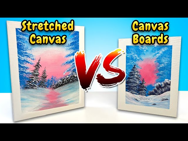 Canvas VS Canvas Panels - Which Is BEST For You!