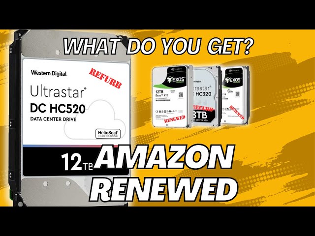 Amazon Renewed Hard Drives - Should you buy?