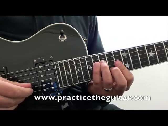 Guitar Lessons-How To Play-Shut Up And Dance With Me-Walk The Moon-Full Solo-Natural Tuning