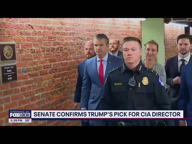 Senate confirms Trump's pick for CIA Director | FOX 13 Seattle