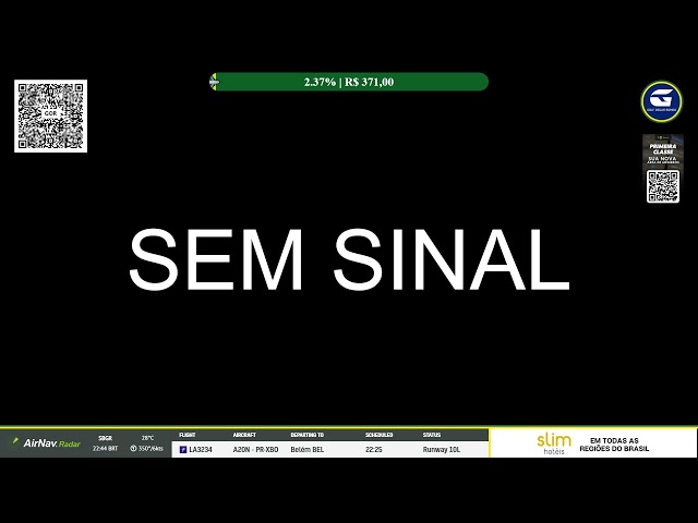 SBGR LIVE 28 - Câmera AO VIVO 24H do Aeroporto Internacional de Guarulhos - GRU Airport - Com Fonia