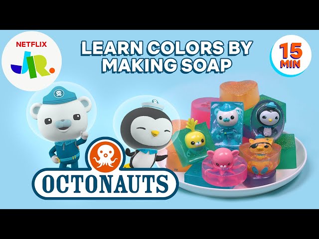 DIY Octonauts Soap: Learn Shapes & Colors for Kids! | Netflix Jr