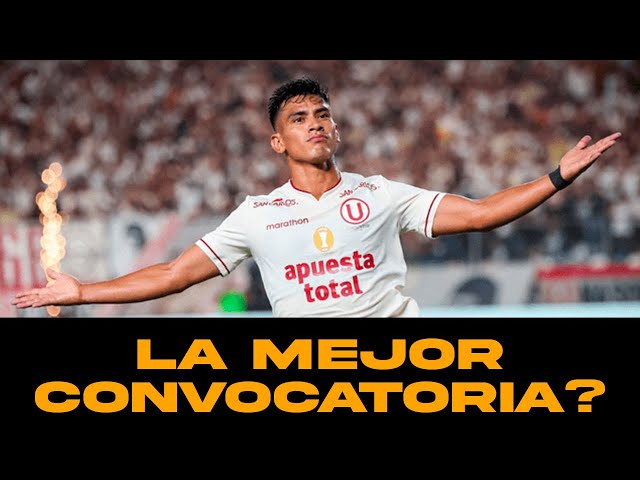 LA MEJOR CONVOCATORIA ES LA DEL 'TUNCHE' JOSE RIVERA PARA LA SELECCIÓN PERUANA ?