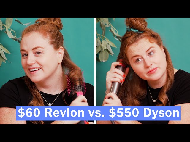 $60 vs. $550 Blowout: How Does the Revlon One-Step Compare to the Dyson Airwrap?