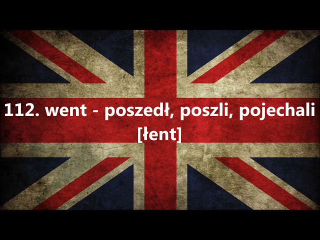 1000 najczęściej używanych słów w języku angielskim część 11