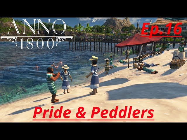 MARKET CRASH IS JUST LAUGHABLE! - Anno 1800 - PRIDE & PEDDLERS Scenario (Episode 16)