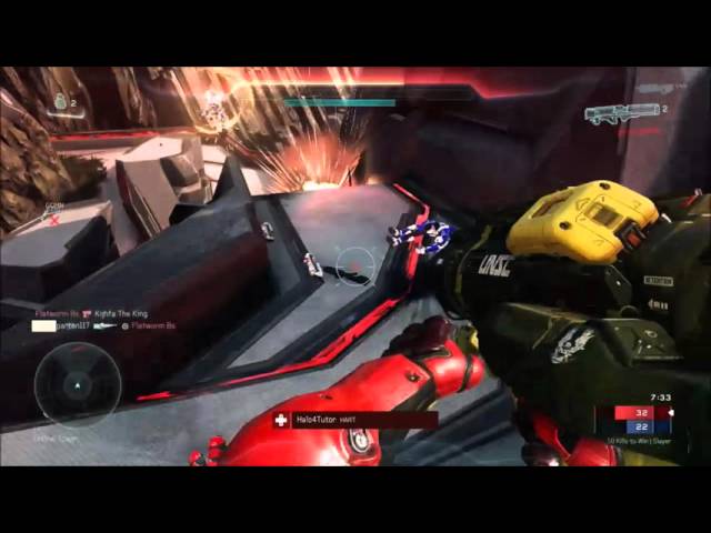 Halo 5 Multiplayer Tips and Tricks Gameplay Commentary by Tutor