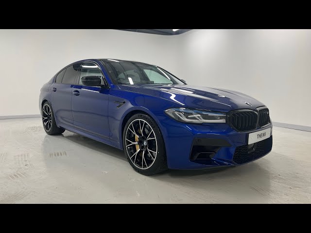 BMW M5 Competition - Marina Bay Blue