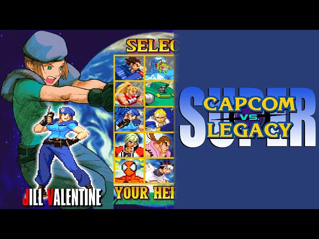 Jill Valentine History - Super Capcom Vs. Legacy