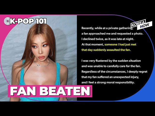 Jessi's fan assaulted after photo request... Jessi apologizes