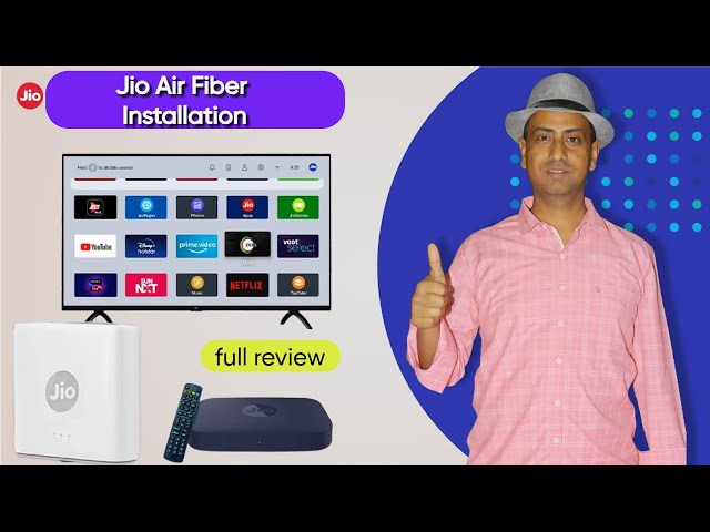 Jio AirFiber Installation Process🔥🔥 Unboxing Wifi Router & TV Setupbox | Plans Details In Hindi