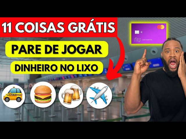 11 COISAS que você pode TER DE GRAÇA NO SEU CARTÃO DE CRÉDITO - BENEFÍCIOS DO CARTÃO DE CRÉDITO