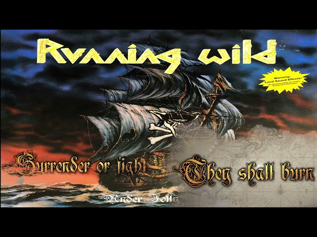 Running Wild | Under Jolly Roger | Lyric Video