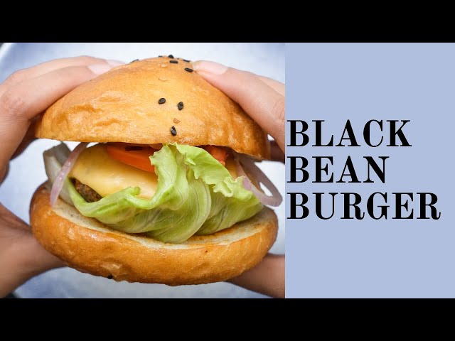 Vegetarian Black Bean Burger