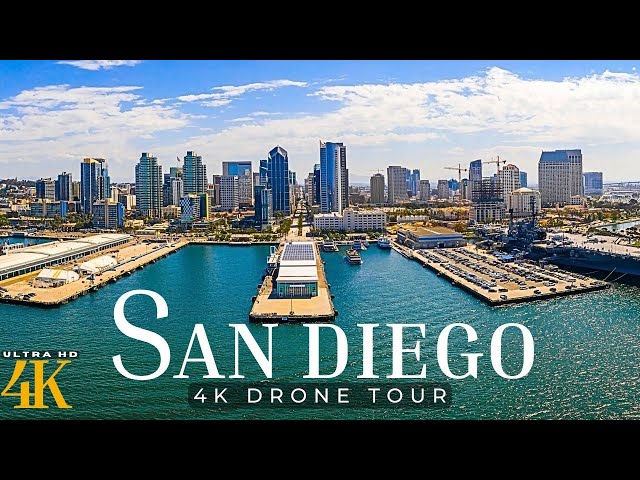 San Diego ,California , USA 🇺🇸 4K ULTRA HD | Drone Footage