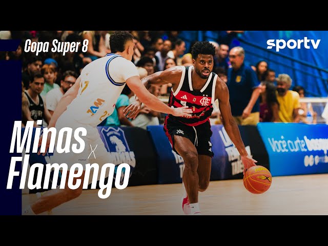 MINAS 61 X 64 FLAMENGO | MELHORES MOMENTOS | FINAL DA COPA SUPER 8 | sportv