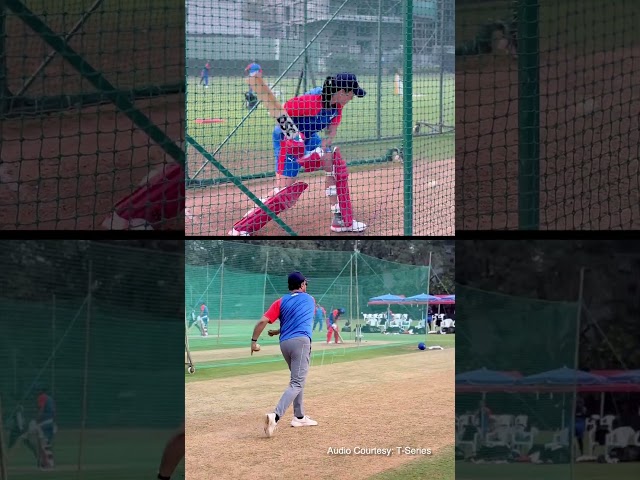 Kapp practices with Dada in the nets | Delhi Capitals | WPL 2025