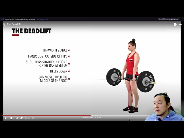 O que é um deadlift? | Como fazer um deadlift.