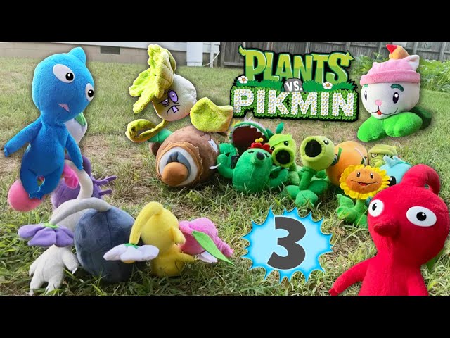 Pikmin Plush - Plants Vs. Pikmin 3!