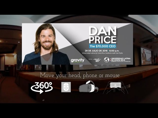 Dan Price in 360 at Universidad Latina de Costa Rica