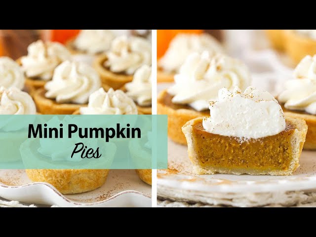 Mini Pumpkin Pies