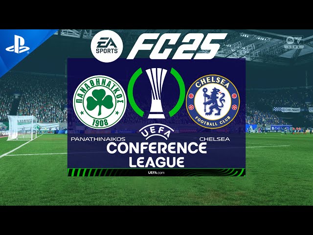 FC 25 | Panathinaikos vs Chelsea | Conference League 24/25 | PS5 Full Match