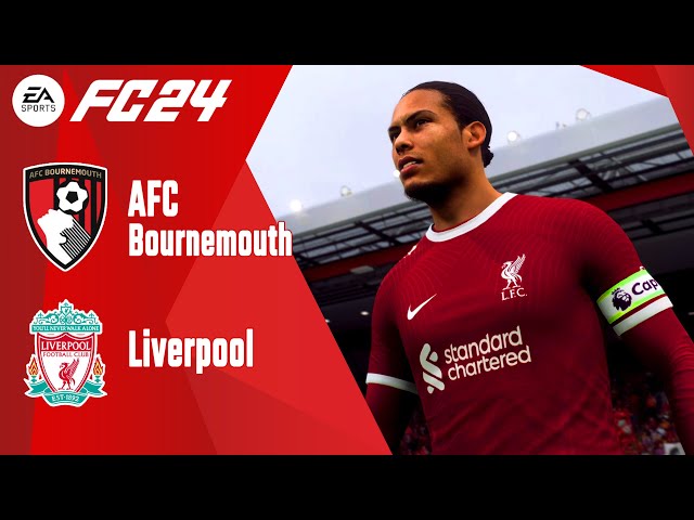 PS5 FC 24 Liverpool vs AFC Bournemouth | Premier League