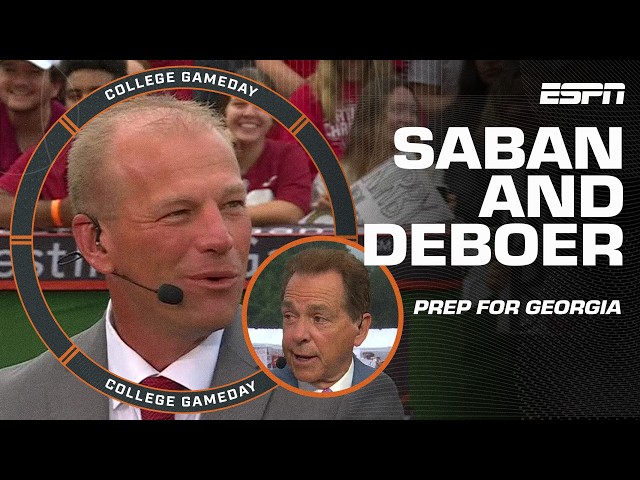 Kalen DeBoer is CONFIDENT in Alabama's 'CONSISTENT PREPERATION' for Georgia | College GameDay