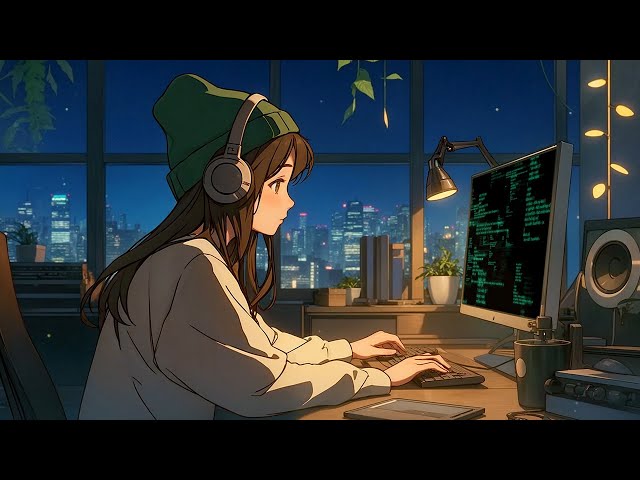 Relaxing Lofi Vibes 🌙 Perfect for Study, Work, & Code ~ Coding Music