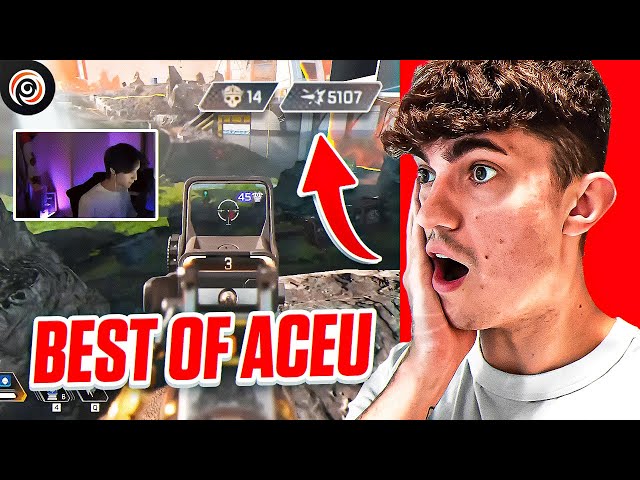 Apex NOOB Reacts to BEST ACEU PLAYS