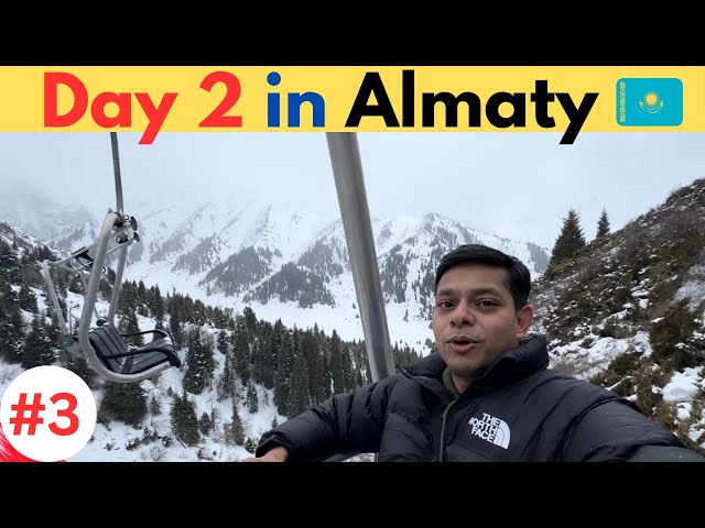 Skiing at one of the BEST ski resorts, things to do in Almaty