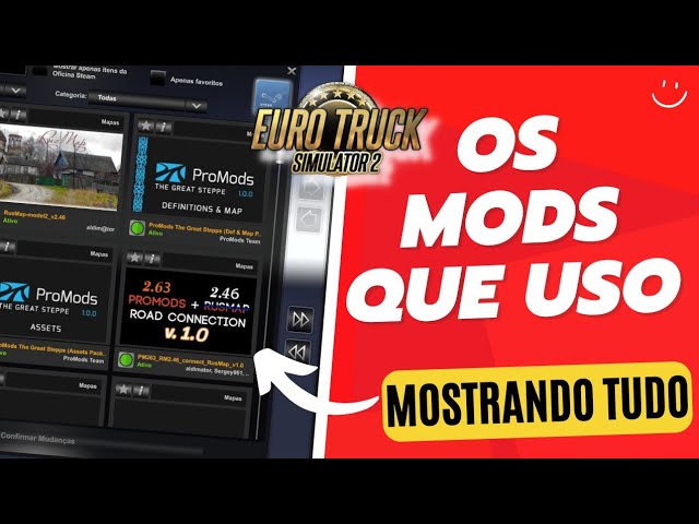 ProMods + The Great Steppe + RussMap a nova onde chegou