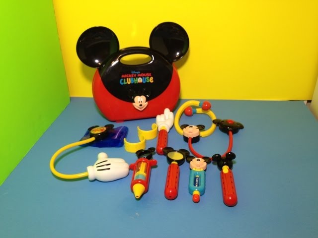 Mickey Mouse Clubhouse Doctor Kit Playset Toys Unboxing