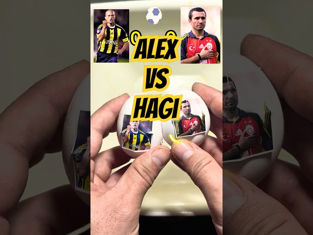 Turkish Famous Players - Alex vs Hagi - Football