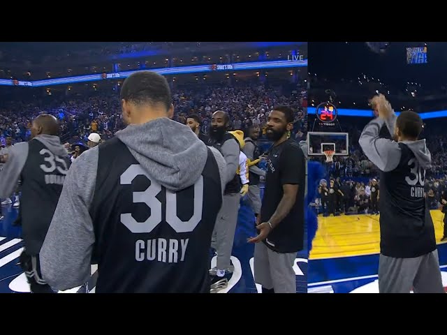 Shaq's OGs Half Court Shot Contest Steph vs KD, Kyrie, Dame at NBA All Star Practice