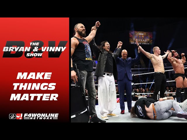 People that made excuses for WWE & TNA booking are now doing it for AEW | Bryan & Vinny Show