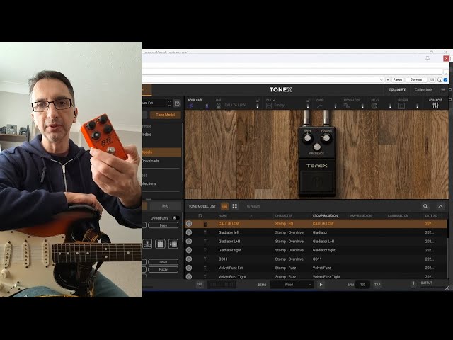 Play My Pedals (Now for Tonex) 10 Tonex Pedal Tone Models