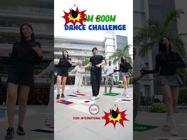 Boom Boom Challenge! #esl  #cebuinternationalacademy  #studyabroad #philippines  #danceclass #fyp