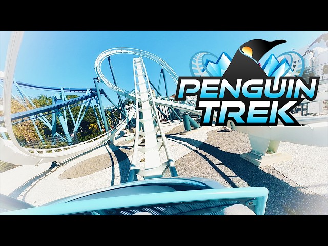 Penguin Trek Front Seat On-Ride | SeaWorld Orlando | 4K POV @60fps