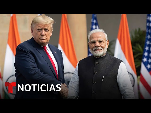 EN VIVO: Trump y el primer ministro de India responden preguntas de los medios