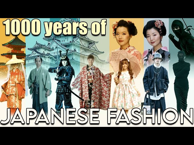 The Evolution of Japanese Fashion in History  - From Edo to the Paris Runways