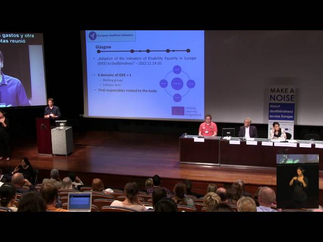 European Conference on Deafblindness. II. Methodology. Zoltán Bodó - Hungary (Spanish)