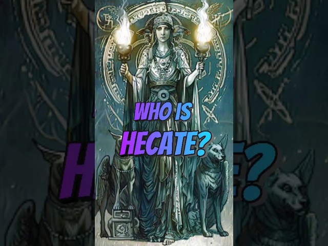 Who is Hecate? the Greek Goddess of Witchcraft and Crossroads  #greekmythology