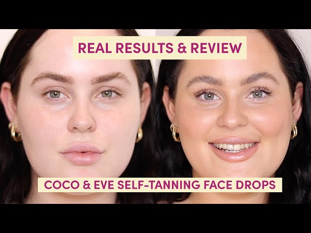 Sunny Honey Self Tan Face Drops Tutorial: Complete Guide & Review | Coco & Eve