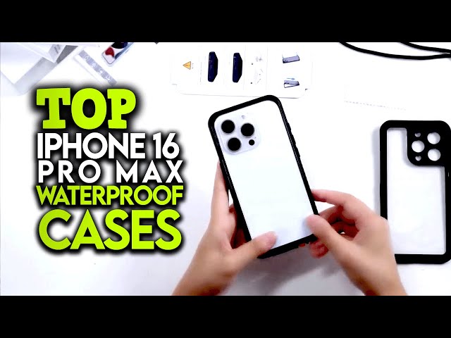 Top 5 Best iPhone 16 Pro Max Waterproof Cases! 🔥