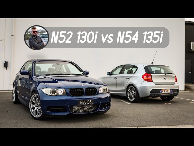 BMW 130i Hatch vs 135i Coupe - N/A vs Turbo