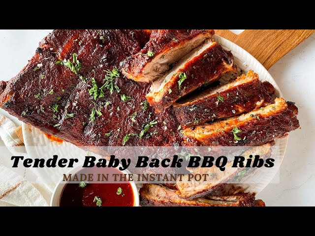 Easy Instant Pot BBQ Rib | Super Tender, Ready in 1hr!